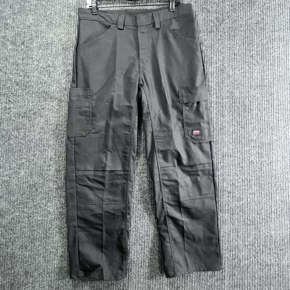 Red Kap Men’s Cargo work pants 32Wx30L Navy Blue Heavy Weight